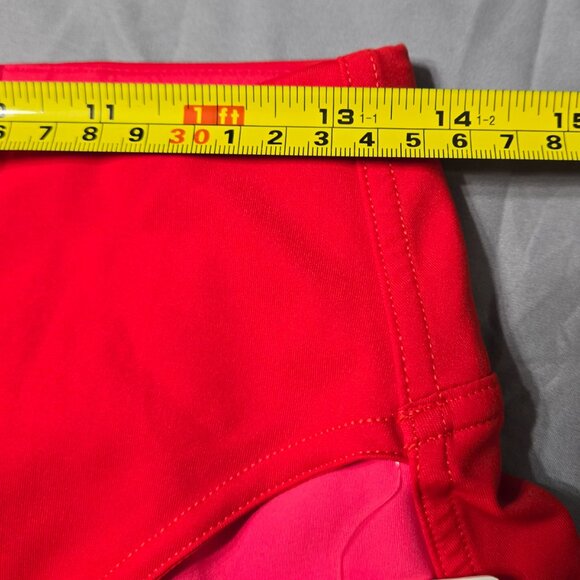 Lululemon Sz 6 Womens Red Asymmetrical Layered HR Tennis Skirt - Picture 4 of 5